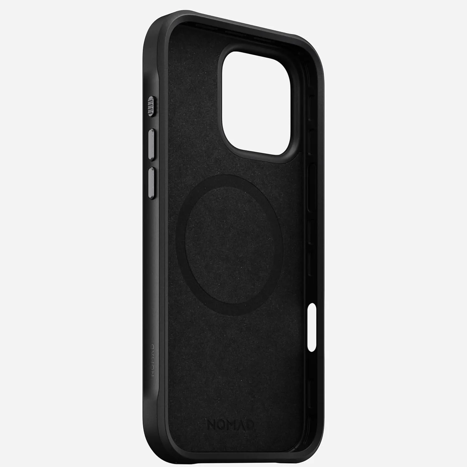 NOMAD iPhone 16 Pro Rugged Case - Black - iPhone 16 Pro Case with Magsafe Charging Compatible, Rugged Cover for Every Adventure - Tactical Cover