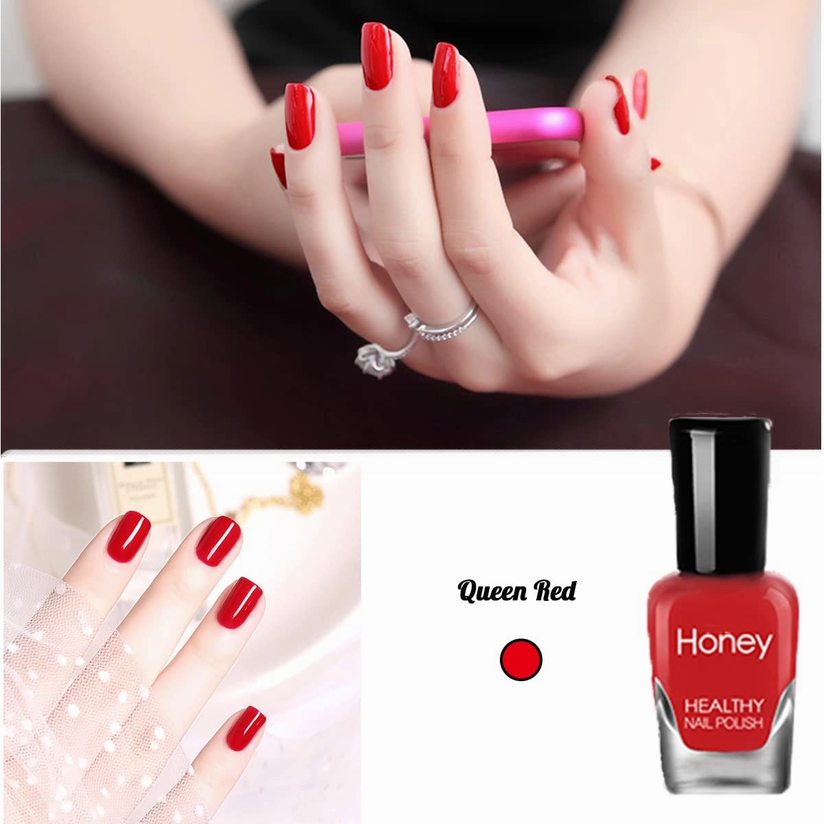 Non Toxic Nail Polish Set, Easy Peel Off and Fast Dry Nail Polish Set for Pack, Eco Friendly & Organic Water Based Nail Polish for Women,Teens (18 Bottles)