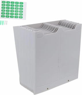 Office Use Attendance Cards Shelf Factory Cards Holder Wall Mounted Shelf Storage Holder