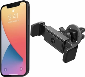 One Touch Grip Air Vent Mount - Universal Car Phone Holder | Quick Grip Design | Compatible with All Mobile Phones - iPhone, Samsung Galaxy, and More. Enjoy Hands-Free Convenience!
