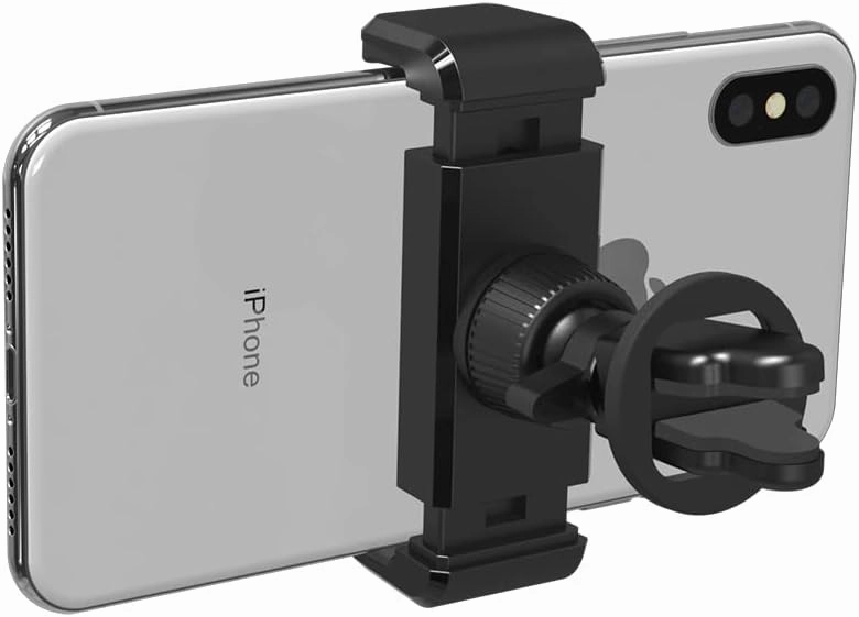 One Touch Grip Air Vent Mount - Universal Car Phone Holder | Quick Grip Design | Compatible with All Mobile Phones - iPhone, Samsung Galaxy, and More. Enjoy Hands-Free Convenience!