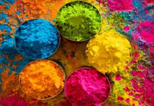 Organic Herbal Holi Color Powder Set – 10 Vibrant Natural Shades | Festival-Grade Gulal, Eco-Friendly & Skin-Safe