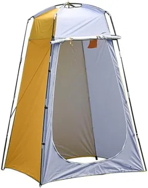 Outdoor Privacy Tent Portable Toilet Pop-Up Tent Shower Tent for Fishing, Hiking, Beach, Festival, Outdoor Changing Room Canopy, Easy Set Up - Fits 1 Person