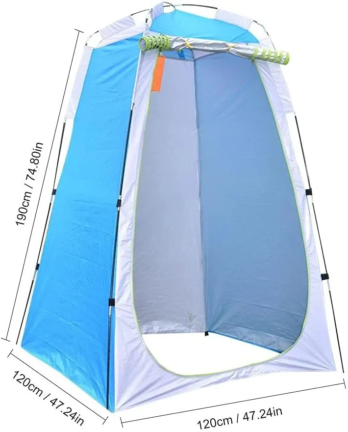 Outdoor Privacy Tent Portable Toilet Pop-Up Tent Shower Tent for Fishing, Hiking, Beach, Festival, Outdoor Changing Room Canopy, Easy Set Up - Fits 1 Person