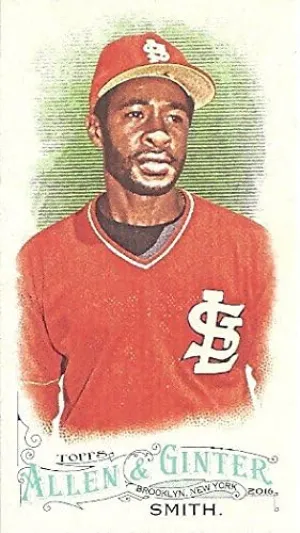 Ozzie Smith Mini Tobacco Collectible Trading Card - 2016 Topps Allen & Ginter Baseball Card #250 (St. Louis Cardinals) Free Shipping & Tracking