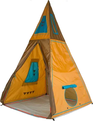 Pacific Play Tents 30610 Kids Giant Tee Pee Tent Playhouse, 59" 59" x 96" High, Multi