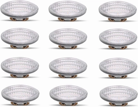 PAR36 LED 12 Watt Light Bulb Outdoor Garden Landscape Lighting Low Voltage 12V AC DC AR111 G53 Spot Lighting Accenture IP65 Flood Lamp 3000k Warm White 12 Volt Indoor Olympic Pool Lights Value 12Pack