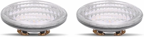 PAR36 LED 12 Watt Light Bulb Outdoor Garden Landscape Lighting Low Voltage 12V AC DC AR111 G53 Underwater Industrial Waterproof IP65 Lamp 6000k Pure White 12 Volt Swimming Pool Deck Lights Value 2Pack