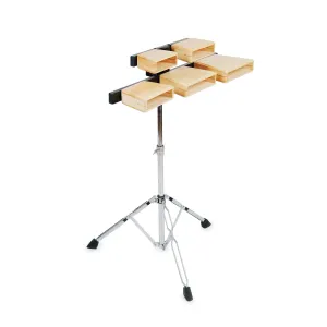 Percussion Plus temple blocks with stand