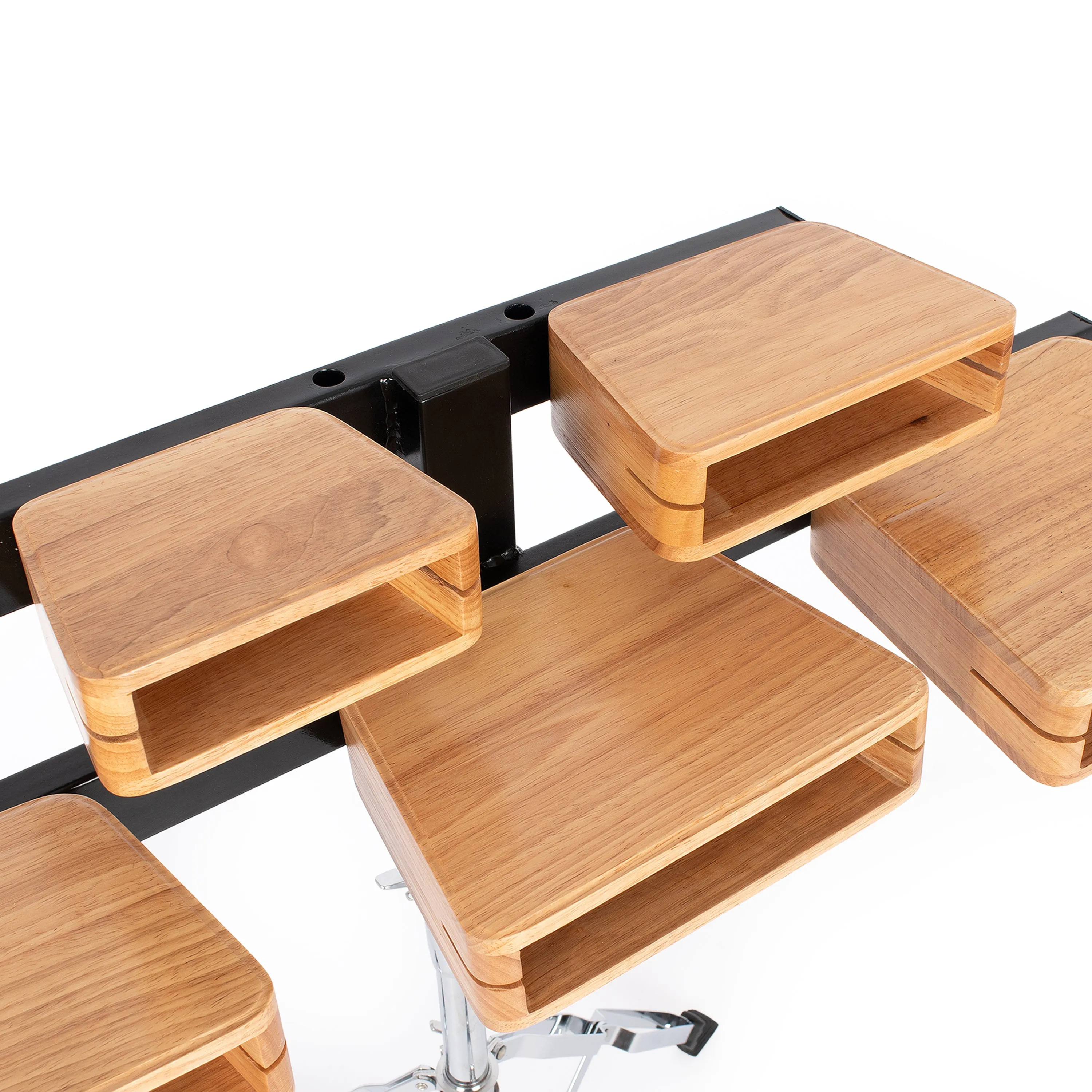 Percussion Plus temple blocks with stand