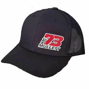 Personalized Baseball Cap for Men Women, Custom Racing Name Hat with Race Name and Number, Racing Logo Hat Adjustable Washable Trucker Hat (B)