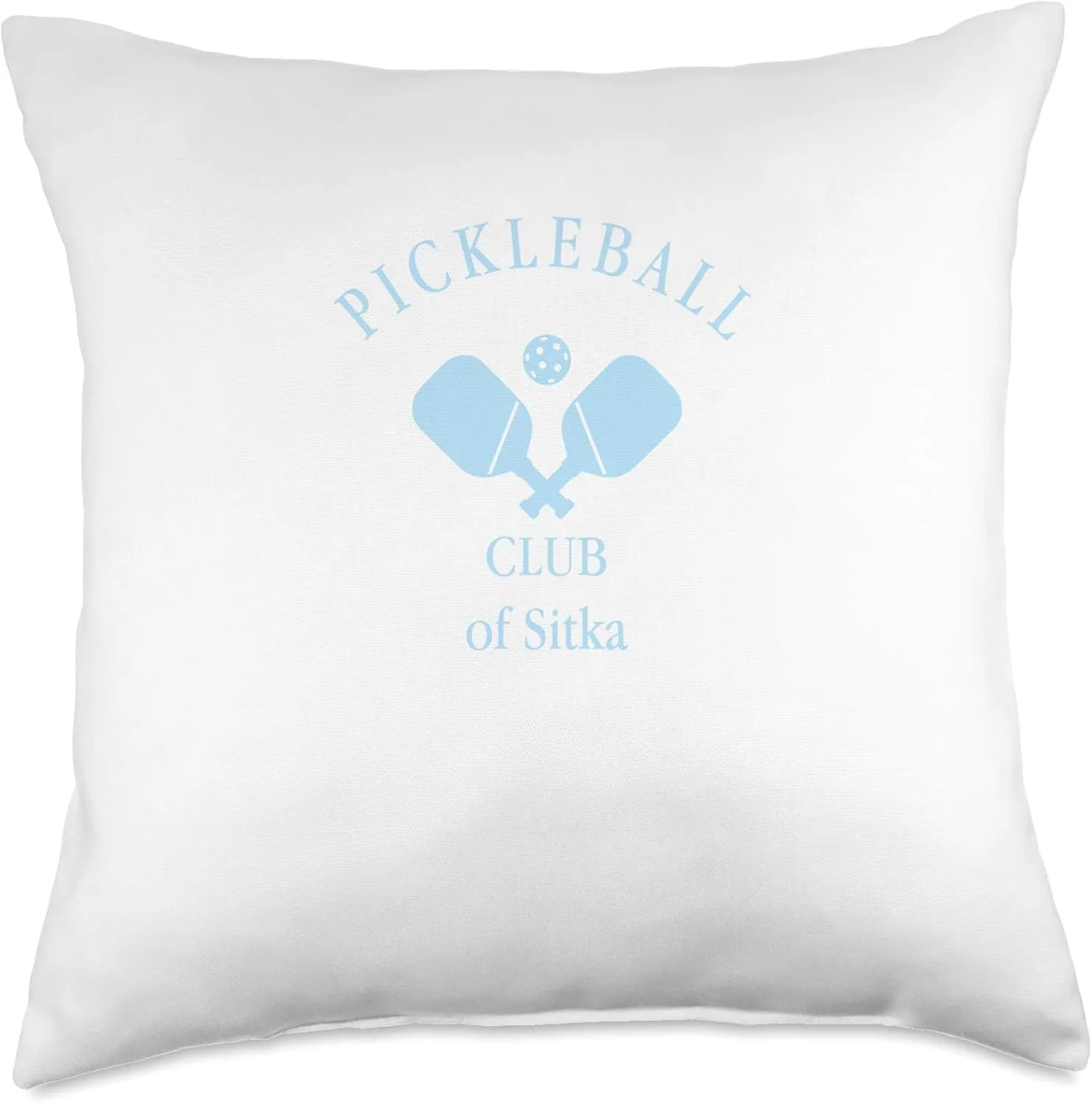 Pickleball Club of Sitka Alaska Signature Lifestyle Classic Throw Pillow