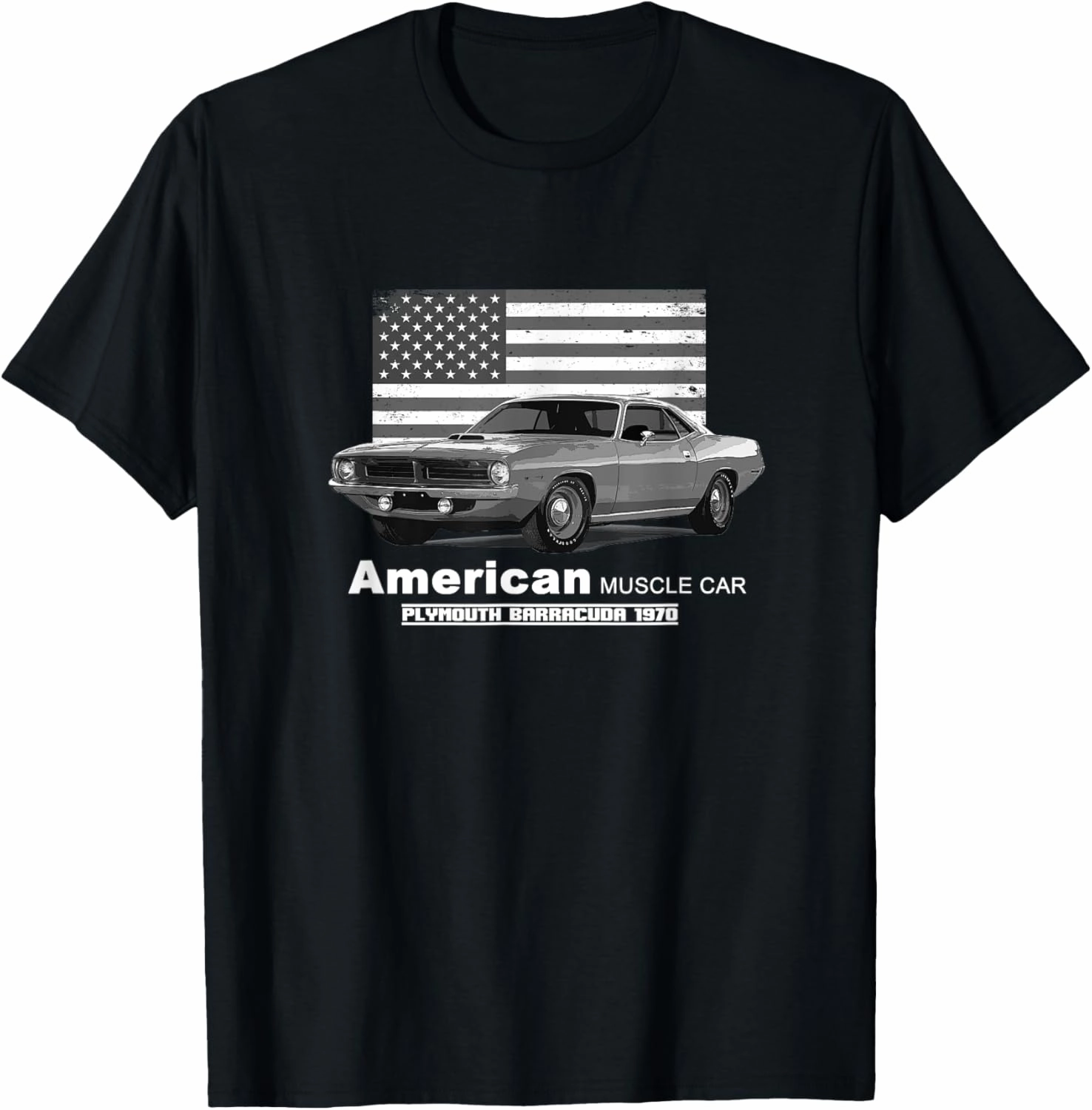 Plymouth Barracuda American Muscle Car 60s 70s T-Shirt