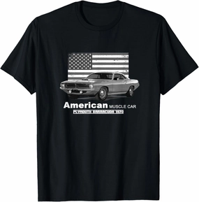 Plymouth Barracuda American Muscle Car 60s 70s T-Shirt