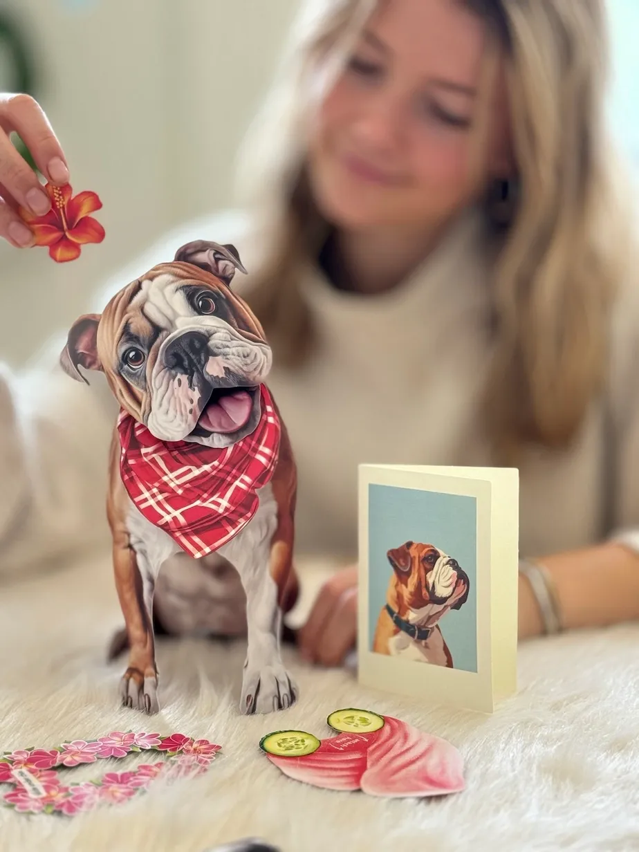 Pop-Up Pets Greeting Card / Click for Full Selection