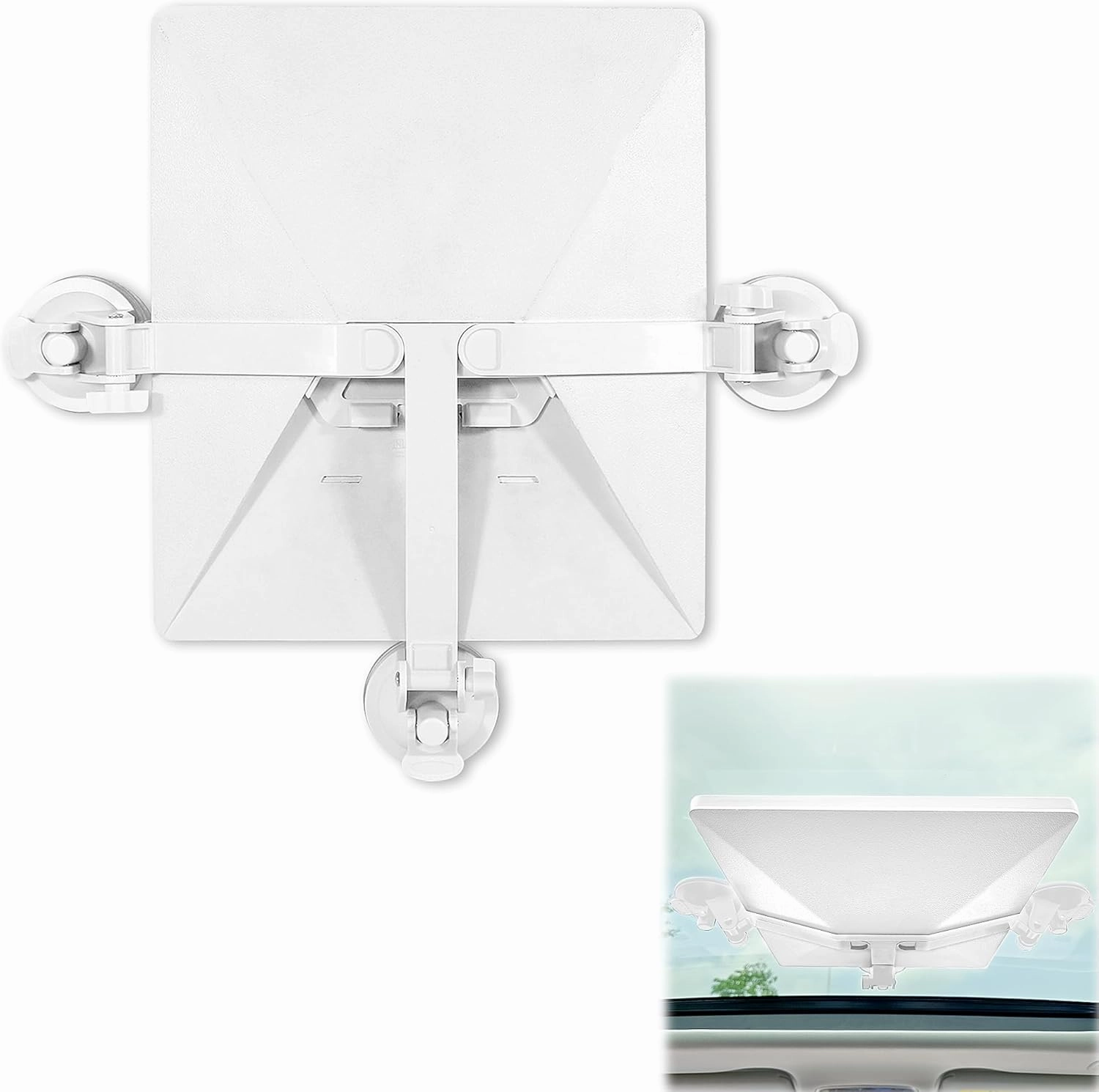 Portable and Foldable Starlink Mini Sunroof Suction Cup Mount, Car Windows and Sunroofs Starlink Mini Holder with Strong Suction