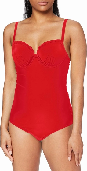 Pour Moi Splash Frill Underwire One-Piece