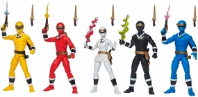 Power Rangers Lightning Collection 5-Pack Alien Rangers of Aquitar 6-inch Action Figures, Toys Kids Ages 4 and Up (Amazon Exclusive)