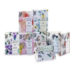 Pppurple Ssage Discovery Set/ On-the-go Set Soaps Collection, Charcoal, Pink Clay, Dead Sea Mud, Chamomile, Honey Oat, Haldi Bentonite, Himalayan Salt, Coffee Scrub, Paraben & Sulfate Free, Vegan,
