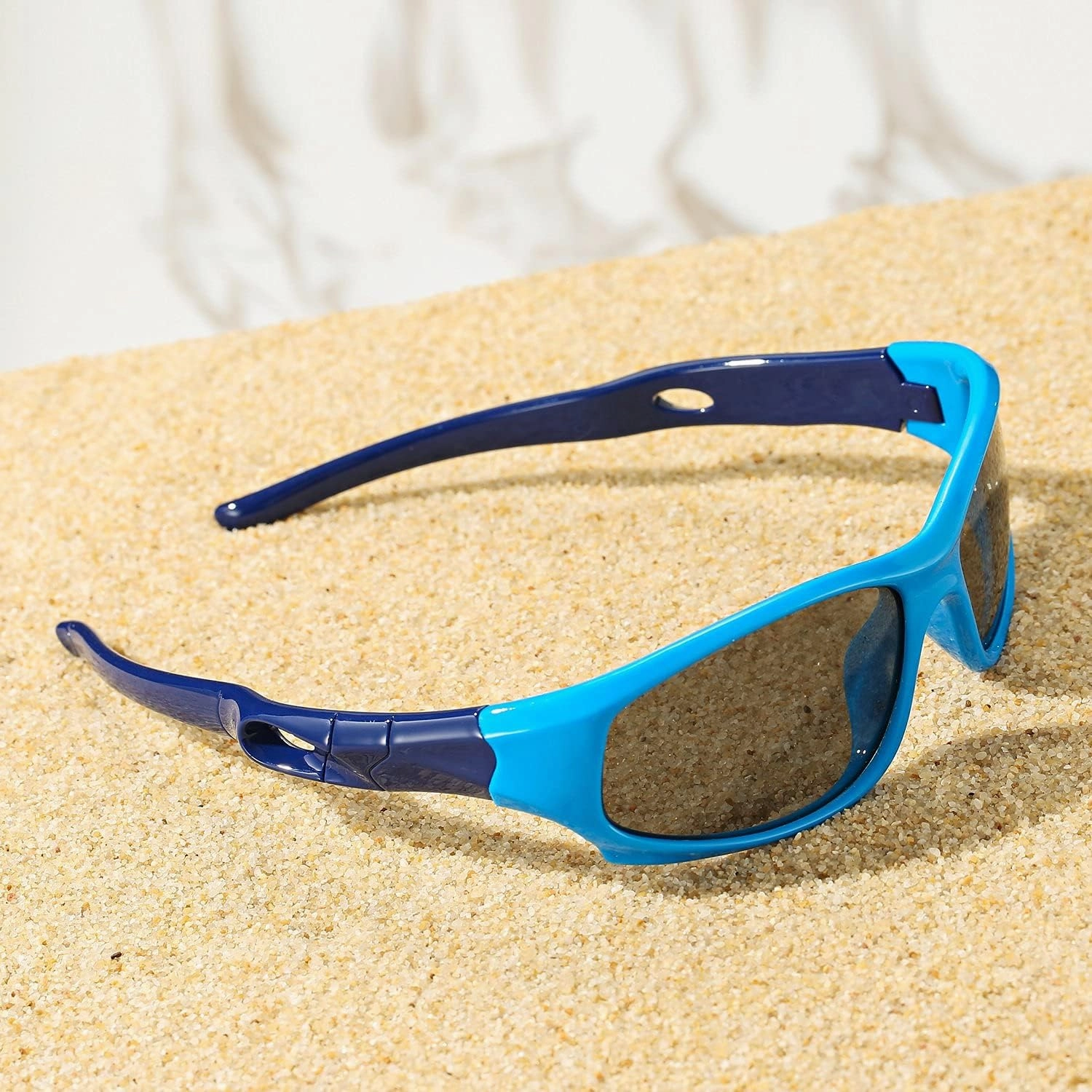 Pro Acme Kids Sunglasses for Boys Girls, Polarized Sports Youth Sunglasses with Strap for Kids Ages 3-12