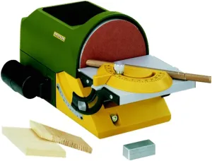 Proxxon 27060 Disc Grinder TG 125/E with Sanding Disc Diameter 125 mm Adjustable Table with Angle Stop and Connection for Extraction System 230 Volt