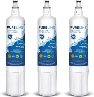 Pureline F-2000 Replacement for InSinkErator F-1000, F-2000, Sub-Zero 4204490, 4290510, Undersink Water Filter - Reduces Bad Taste & Odor