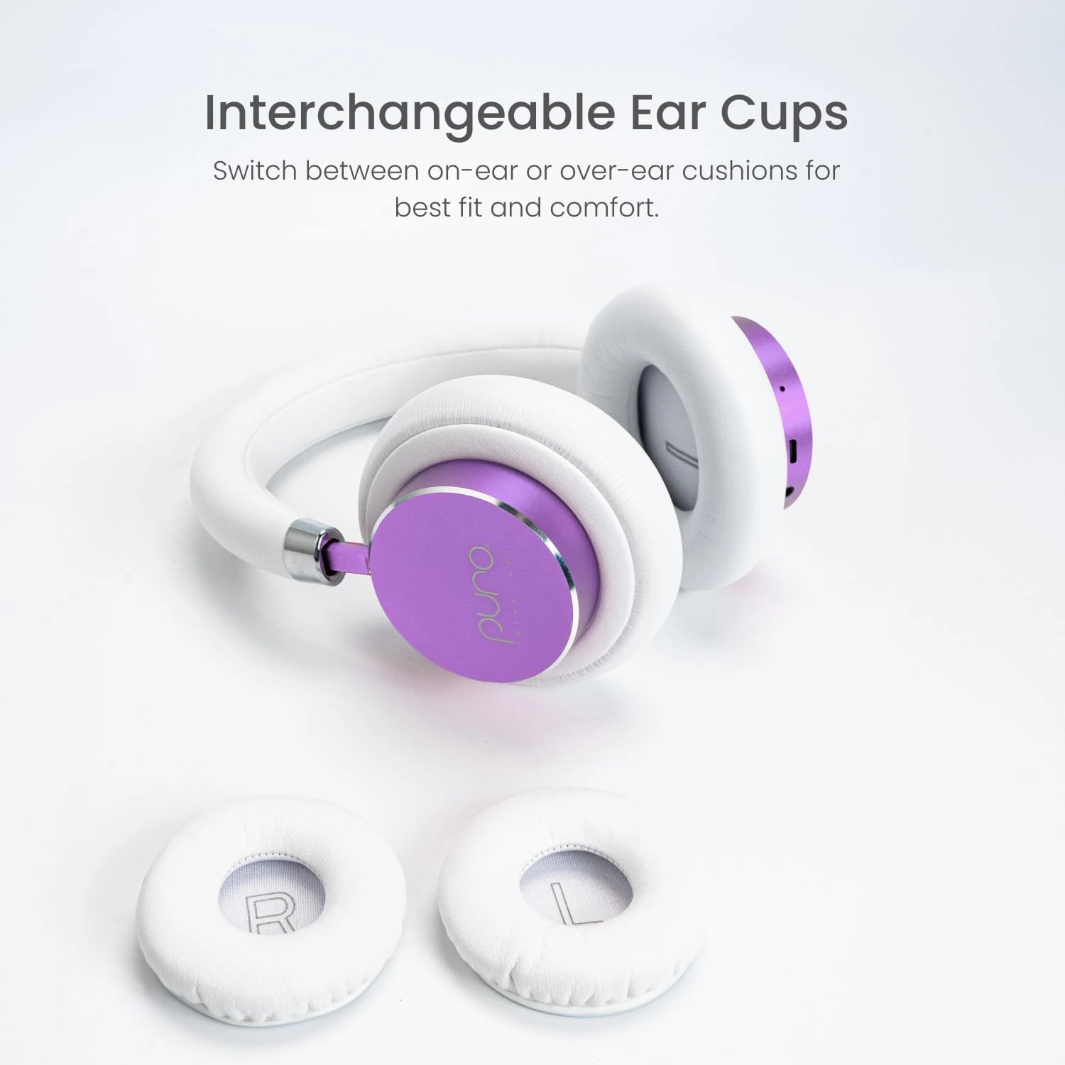 Puro Sound Labs BT2200s Plus Volume Limited Kids’ Bluetooth Headphones (Purple)