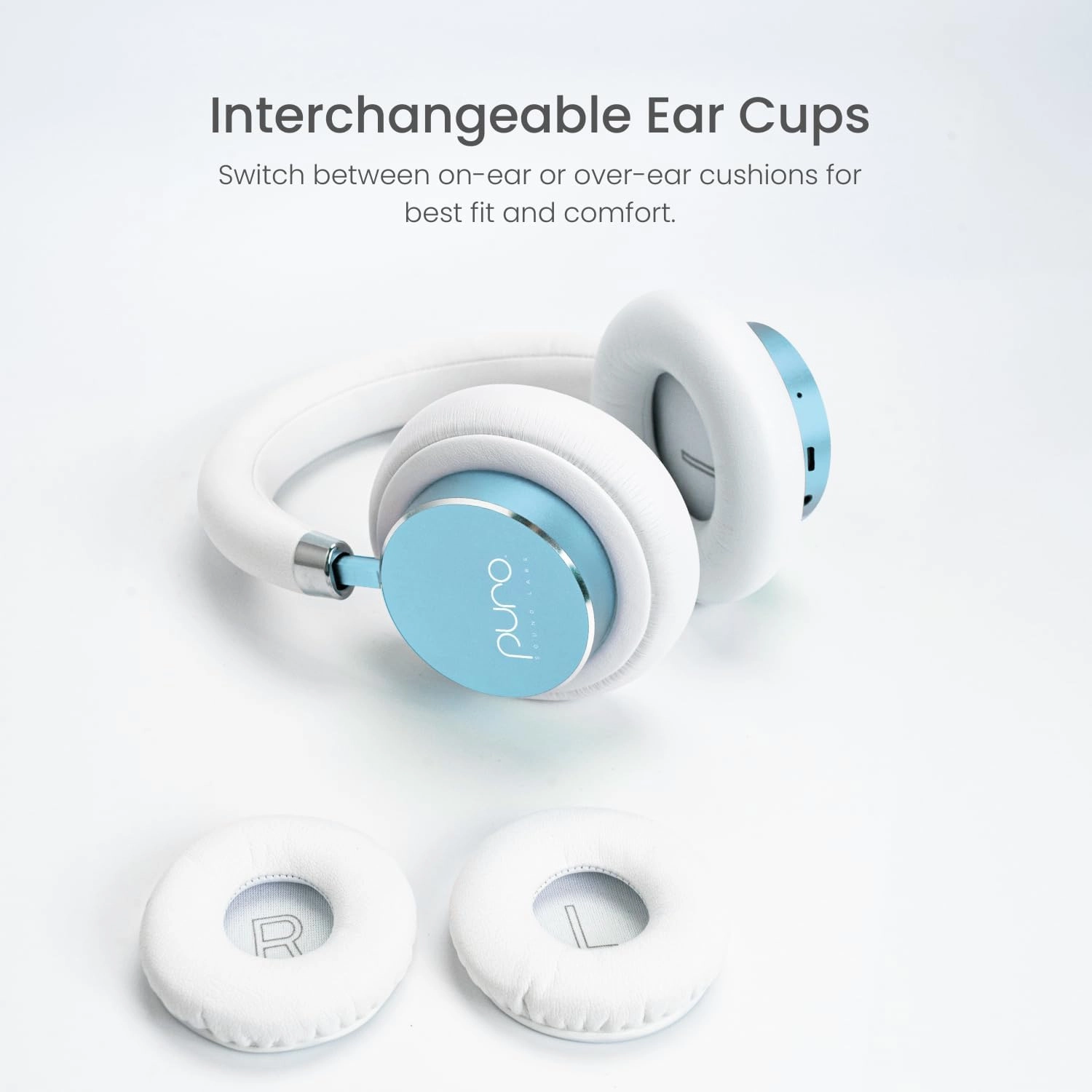 Puro Sound Labs BT2200s Plus Volume Limited Kids’ Bluetooth Headphones (Teal)