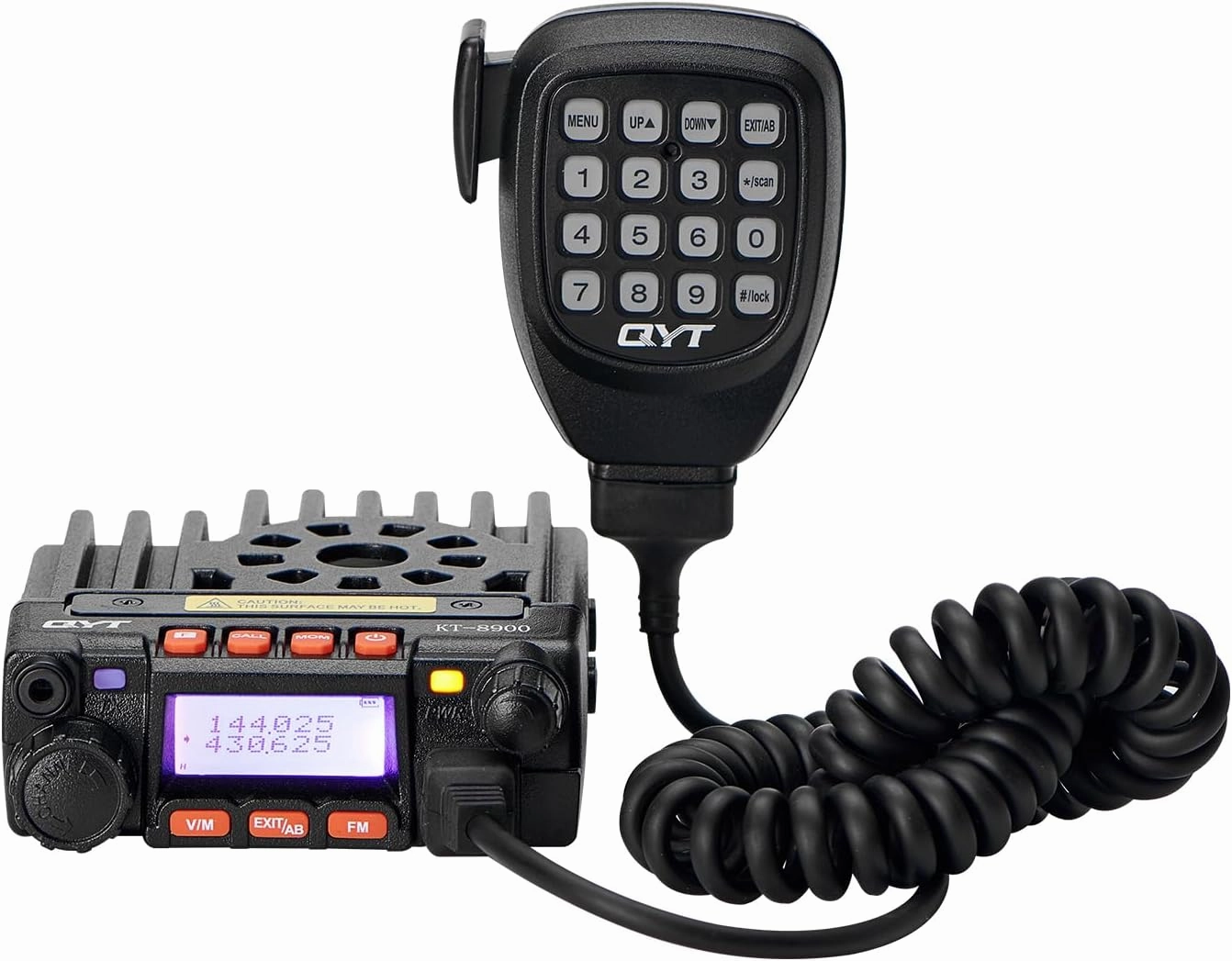 QYT KT-8900 GMRS Radio,Long Range Two-Way Radio with NOAA Weather Scan and Alert-for Farms,Ranches,Overlanding-Repeater Capable,Integrated Control Mic,Dual Band Receiver Dual Standby VHF/UHF