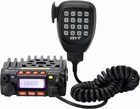 QYT KT-8900 GMRS Radio,Long Range Two-Way Radio with NOAA Weather Scan and Alert-for Farms,Ranches,Overlanding-Repeater Capable,Integrated Control Mic,Dual Band Receiver Dual Standby VHF/UHF