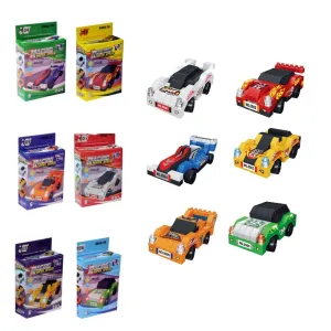Racing Car Mini Building Block Brick Kit