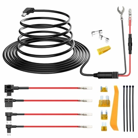 Radar Detector Hardwire Kit,Direct Wire Wiring kit for Escor t Valentine One Unide n Beltronics Cobr a Radar Detector Quick Connection Plug and Play Power Cord Cable(13FT Type C)