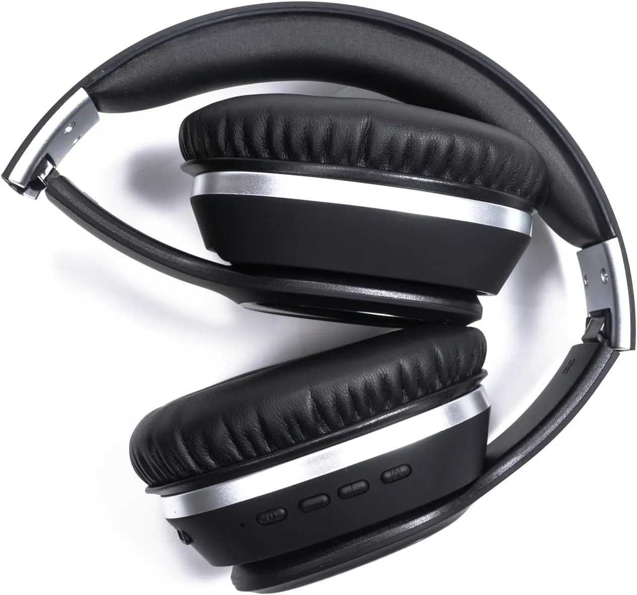 RadioShack Noise-Cancelling Over-Ear Headphones, Wireless Bluetooth Headphones with 400MAH Battery, Black