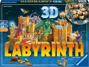 Ravensburger 3D Labyrinth Family Board Game for Kids & Adults Age 7 & Up - So Easy to Learn & Play with Great Replay Value Amazon Exclusive (26113)