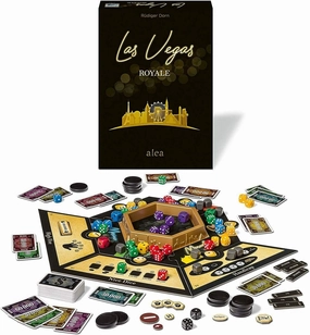 Ravensburger Las Vegas Royale Strategy Board Game for Ages 8 & Up - 20th Anniversary Edition Alea