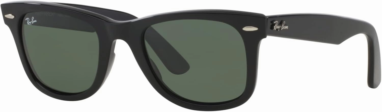 Ray-Ban RB2140 Original Wayfarer Classic Square Shape Sunglasses Bundle with VISIOVA Accessories - Casual Sunglasses