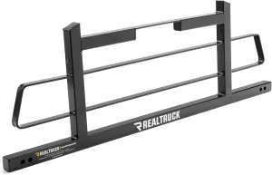 RealTruck BACKRACK Original Shortened Rack Frame Only | Black, No Drill | 15033 | 2022-2025 Nissan Frontier, for Use w/Part Number 50500