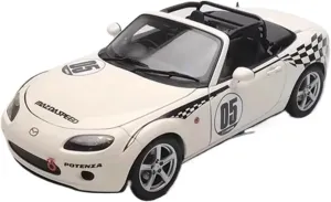 Resin Car Models Kit 1 18 Fit for Autoart Mazda MX-5 Alloy Car Model Diecast Simulation Classic Ornaments Collection Static Display