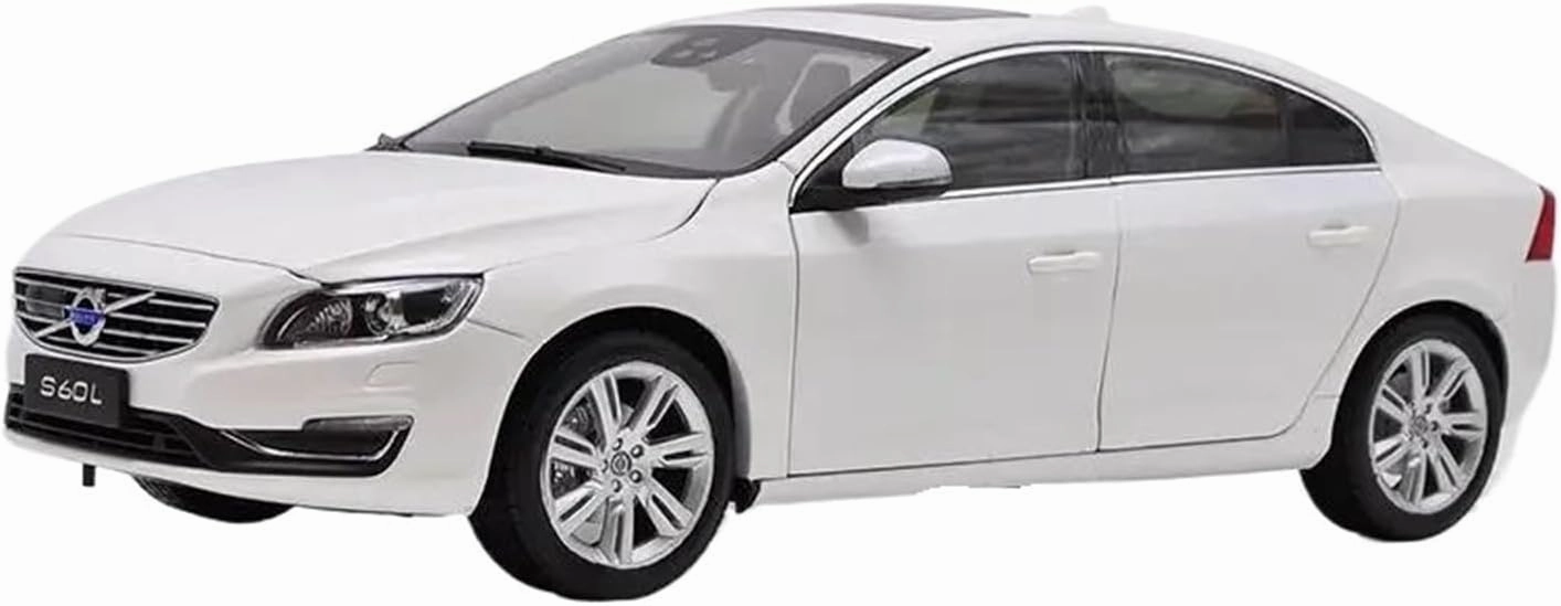 Resin Car Models Kit 1 18 Fit for Volvos S60L S60 Alloy Car Model Diecast Metal Simulation Classic Adult Ornaments Collection Display