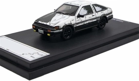Resin Car Vehicle Model 1 64 Fit for Initial D Cartoon Painting AE86 /Mazda RX-7 Diecast Model Car Ornament Finished Car Model Festive Deluxe Gift (Color : B), ZMAOAZ200510103