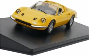 Resin Car Vehicle Model Fit for Dino 246 1972 1 43 Supercars Diecast Model Classics Nostalgia Adult Collection Toys Souvenir Festive Deluxe Gift