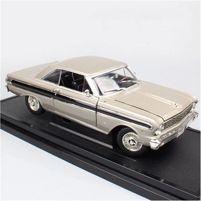 Resin Car Vehicle Model Fit for Ford 1964 Retro Simulation Alloy Car Model Classic Muscle Vehicle Collectible Decoration Gift Display Festive Deluxe Gift