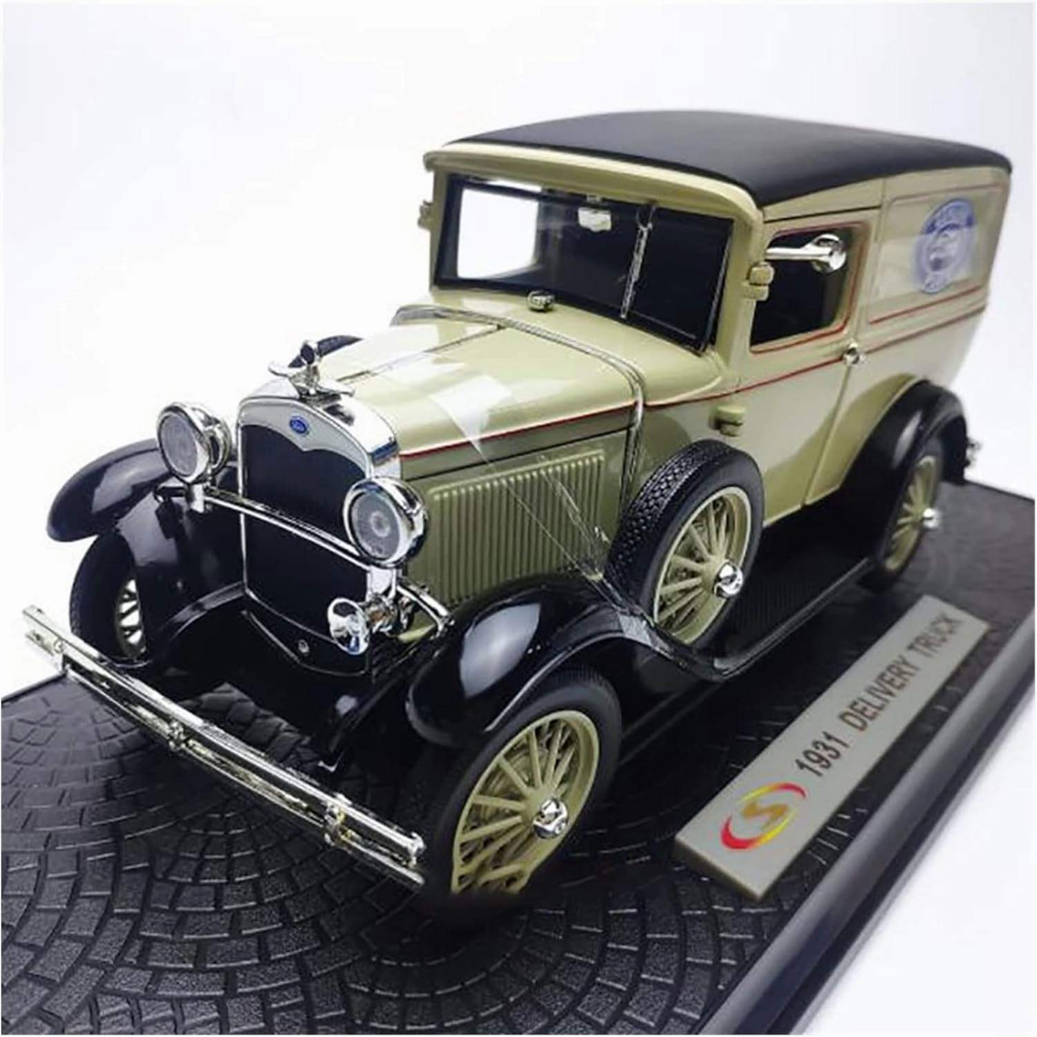 Resin Car Vehicle Model Fit for Ford Transport Truck DELIVERY 1931 Classic Car Alloy Car Model Boutique Collection Gift Display Festive Deluxe Gift