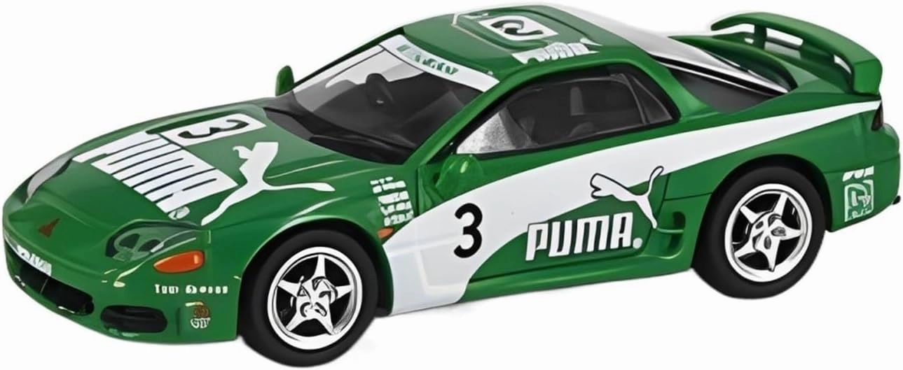Resin Car Vehicle Model Fit for Mitsubishi GTO 3000GT 1995 1 64 Alloy Racing Car Model Collect Miniature Car Memorabilia Festive Deluxe Gift
