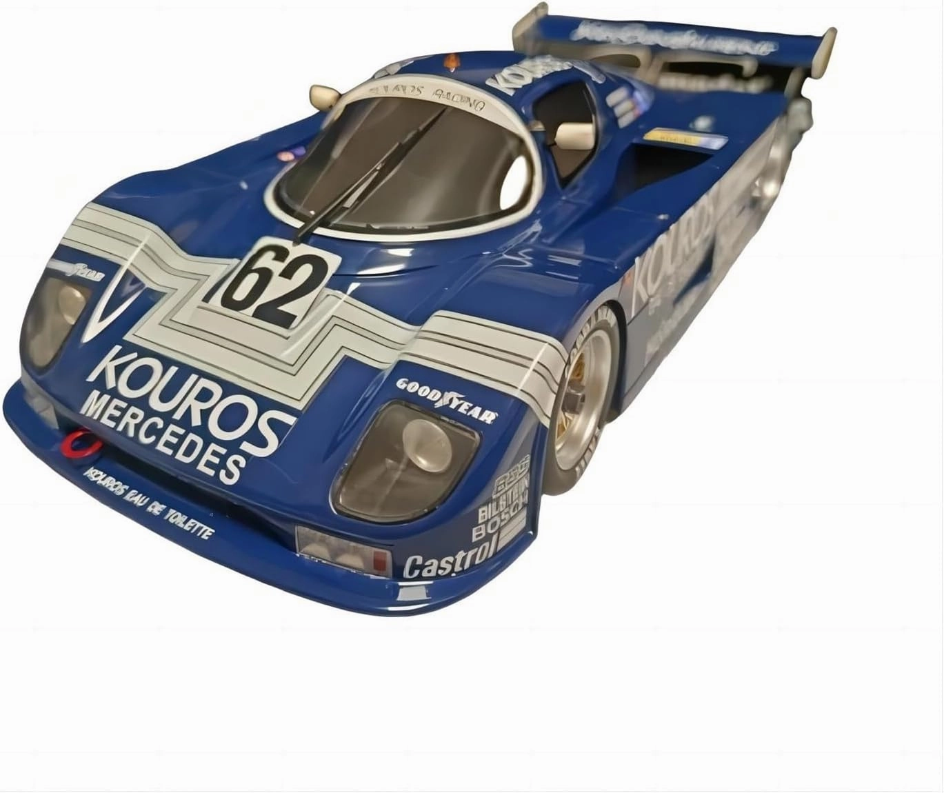 Resin Car Vehicle Model Fit for Sauber C8#62 Lemans 1986 1 18 Simulation Limited Edition Resin Static Car Model Classic Souvenir Festive Deluxe Gift