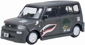 Resin Car Vehicle Model Fit for Toyota 2000 BB 1 64 Open Tail Gate Alloy Die-cast Car Model Boyfriend Classic Vehicle Collection Festive Deluxe Gift