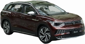 Resin Car Vehicle Model Fit for VW ID.6X 1 18 Classic Alloy Off-Road Car Model Collectible Decorationgift Show Toys Festive Deluxe Gift (Size : B)