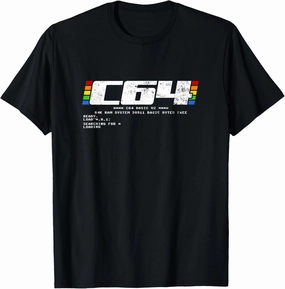 Retro Gaming Konsole C64 Computer Ready T-Shirt