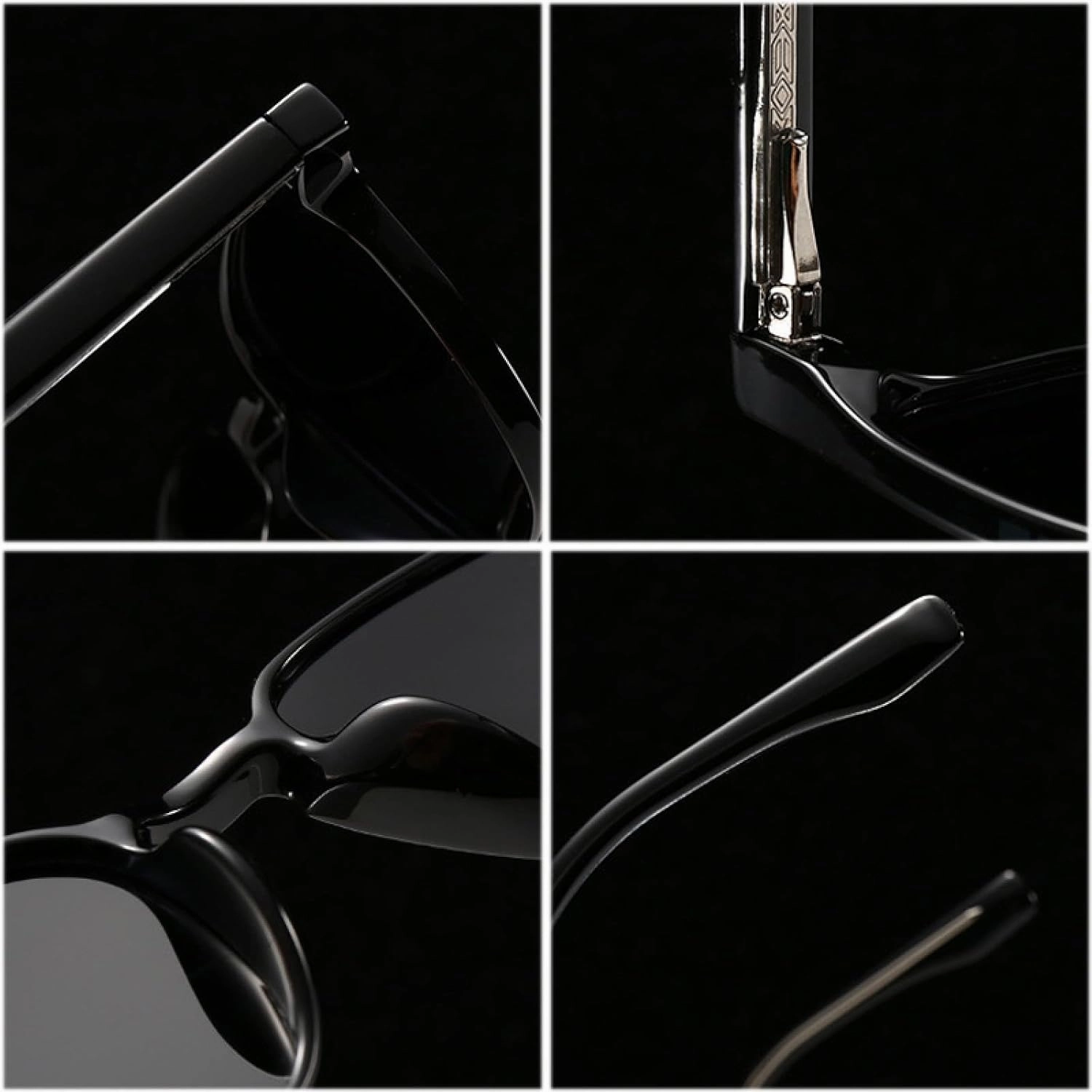 Retro Rivets Men Sunglasses Fashion Shades Uv400 Women Luxury Green Sun Glasses