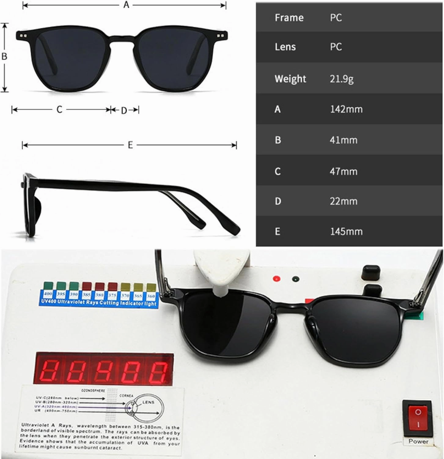 Retro Rivets Men Sunglasses Fashion Shades Uv400 Women Luxury Green Sun Glasses